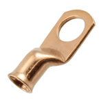 Ring terminal for 2 AWG wire, 1/2" stud size (M12) - Image 2