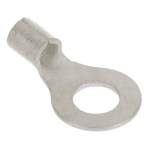 Terminal de ojo para cable de calibre 12-10 AWG, tamaño de espárrago de 1/4" (M6) - Imagen 2