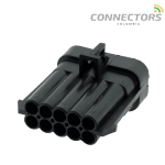 Delphi Metri-Pack 1.6 mm Sealed Male 10-Way Connector - Image 3