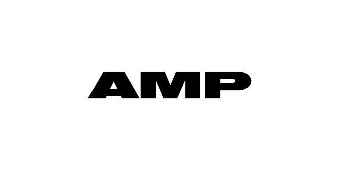 Logotipo de AMP, marca aliada de Connectors Colombia.