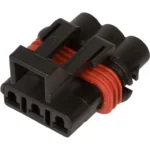 12040977 - CONECTOR M.P 280 3 VIAS SELLADO HEMBRA NEGRO DELPHI - Imagen 2