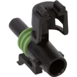 Delphi W.P Black Sealed Female 1-Way Connector - Image 2