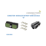 CONECTOR M.P 150 30 VIAS  SELLADO HEMBRA NEGRO DELPHI