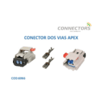 54200207-B Conector Apex 2.8 2 Vias Sellado Hembra Gris Delphi