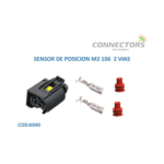 Conector  2 Vias  Slk 2,8 Hembra