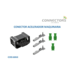 1-967616-1 CONECTOR MQS 6 VIAS SELLADO HEMBRA NEGRO TE CONNECTIVITY