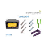 211PC249S0023 CONECTOR 24 VIAS NO SELLADO HEMBRA NEGRO DELPHI