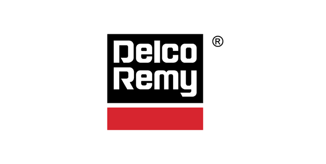 Logotipo de Delco Remy, marca aliada de Connectors Colombia.