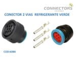 HDP26-18-8SE CONECTOR  8 VIAS SELLADO HEMBRA NEGRO AMPHENOL