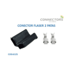 493577-2  Conector G.c 2 Vias No Sellado Hembra Negro Delphi