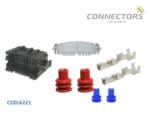 15443822 Conector Gc 40 Vias Sellado Hembra Negro Delphi