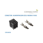 1-968307-2 - Conector J.p.t 9 Vias No Sellado Hembra Negro Te Connectivity
