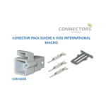 12064763 - CONECTOR M.P 150 6 VIAS NO SELLADO MACHO GRIS DELPHI