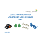 12059183 - CONECTOR  M.P 2 VIAS 2,8 SELLADO NEGRO DELPHI