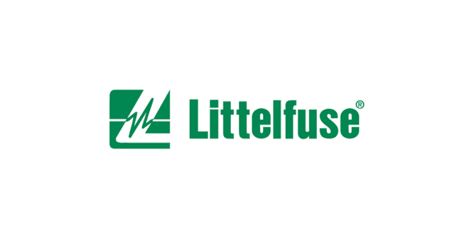 Logotipo de Littelfuse, marca aliada de Connectors Colombia.