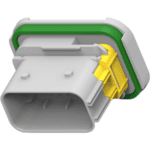 CONECTOR LEAVYSEAL 21 VIAS SELLADO MACHO NATURAL AMP - Imagen 2