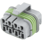 Bussman 2.8 mm Gray Sealed 8-Way Connector - Image 2