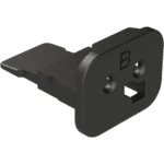 DT06-2S-E004 - CONECTOR TIPO DEUTCH 2 VIAS 1,6 SELLADO GUIA B - Imagen 4
