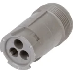 HD14-3-96P CONECTOR DEUTSCH HD 3 VIAS SELLADO MACHO GRIS PARA CATERPILLAR - Imagen 2