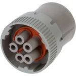 HD16-5-16S CONECTOR DEUTSCH HD 5 VIAS SELLADO HEMBRA GRIS  PARA CATERPILLAR - Imagen 3