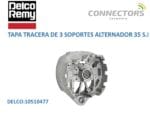 10510477 Tapa Trasera Delco Remy  De 3 Soportes Para  Alternador 35 S.i