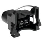 Delphi Metri-Pack 280 Black Sealed Female 2-Way Connector - Image 2